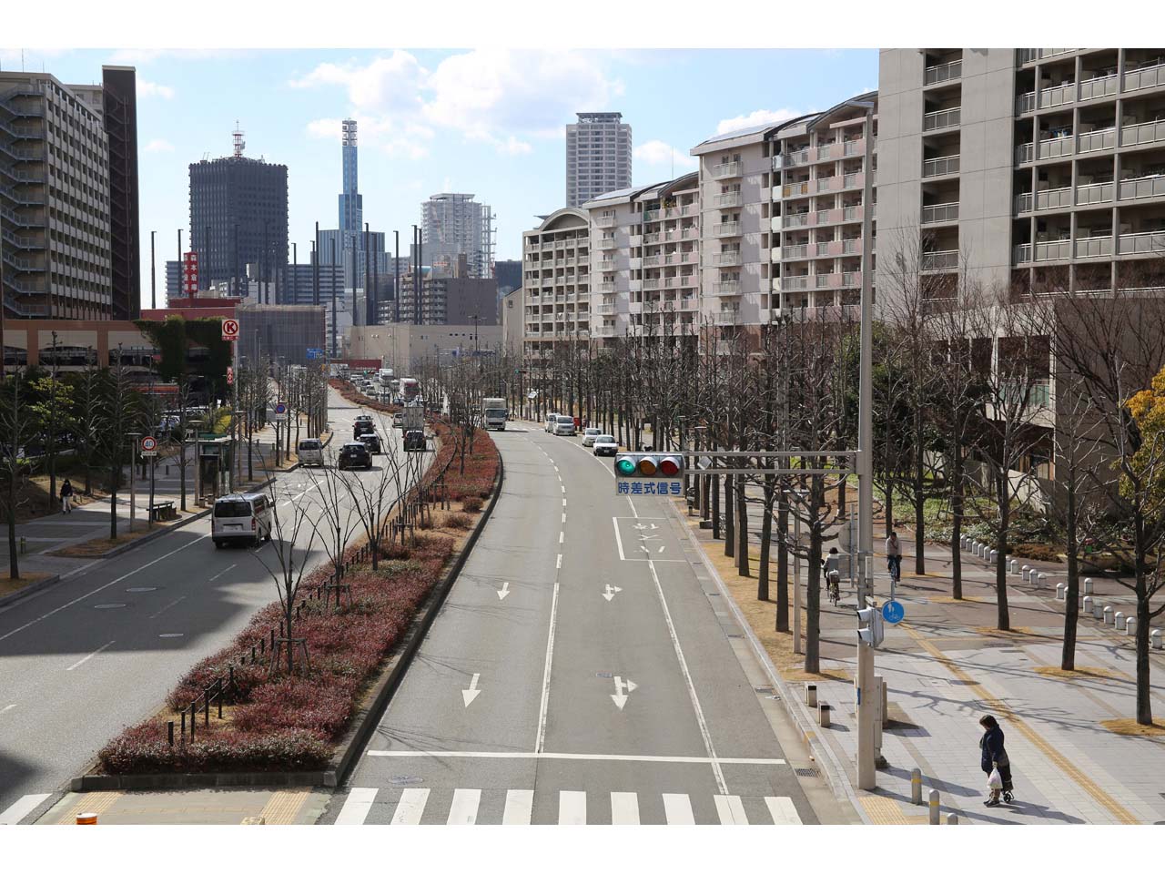 脇浜海岸通歩道橋