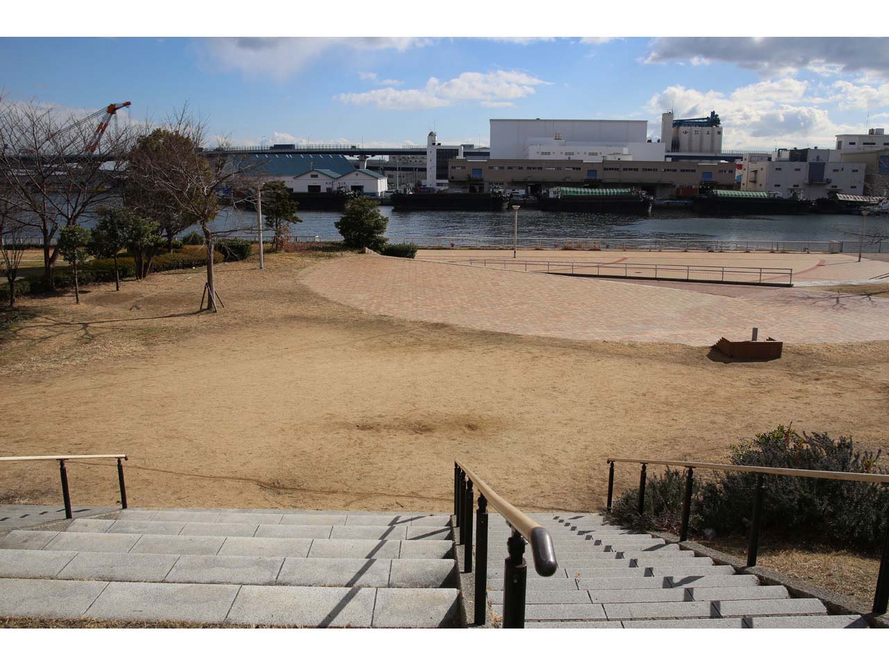 脇浜海岸通歩道橋