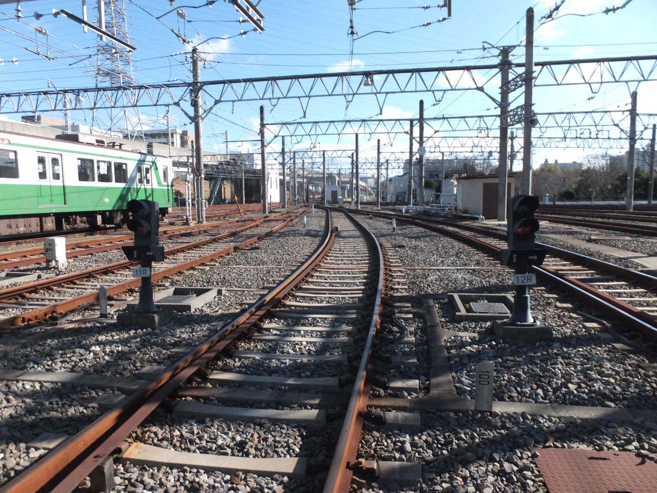 神戸市営地下鉄名谷車両基地