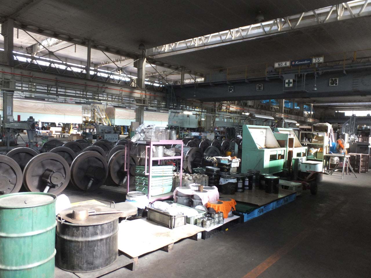 神戸市営地下鉄名谷車両基地