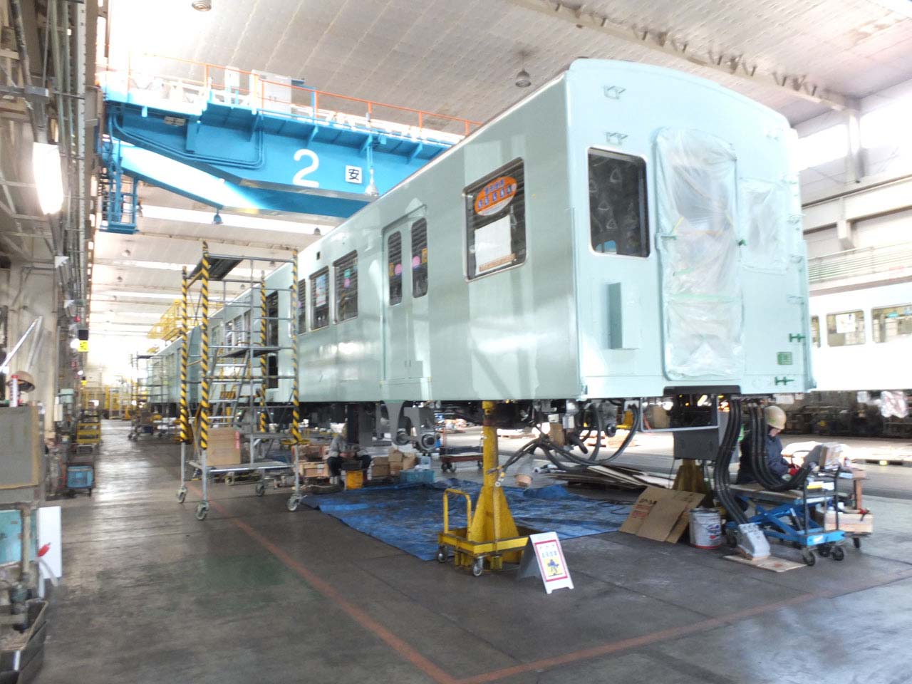 神戸市営地下鉄名谷車両基地