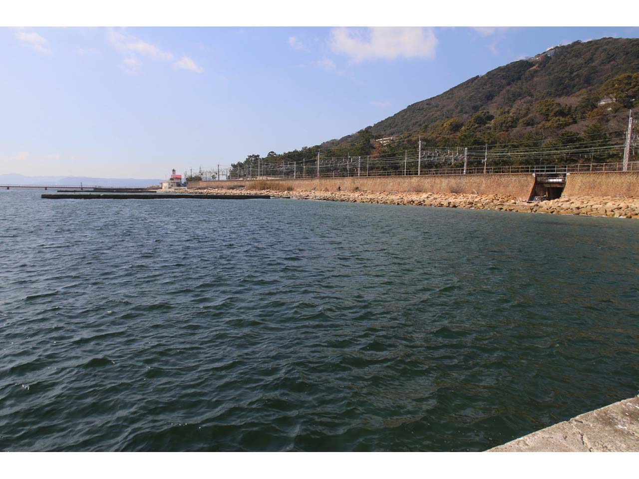 一ノ谷町ベルトコンベア埠頭跡