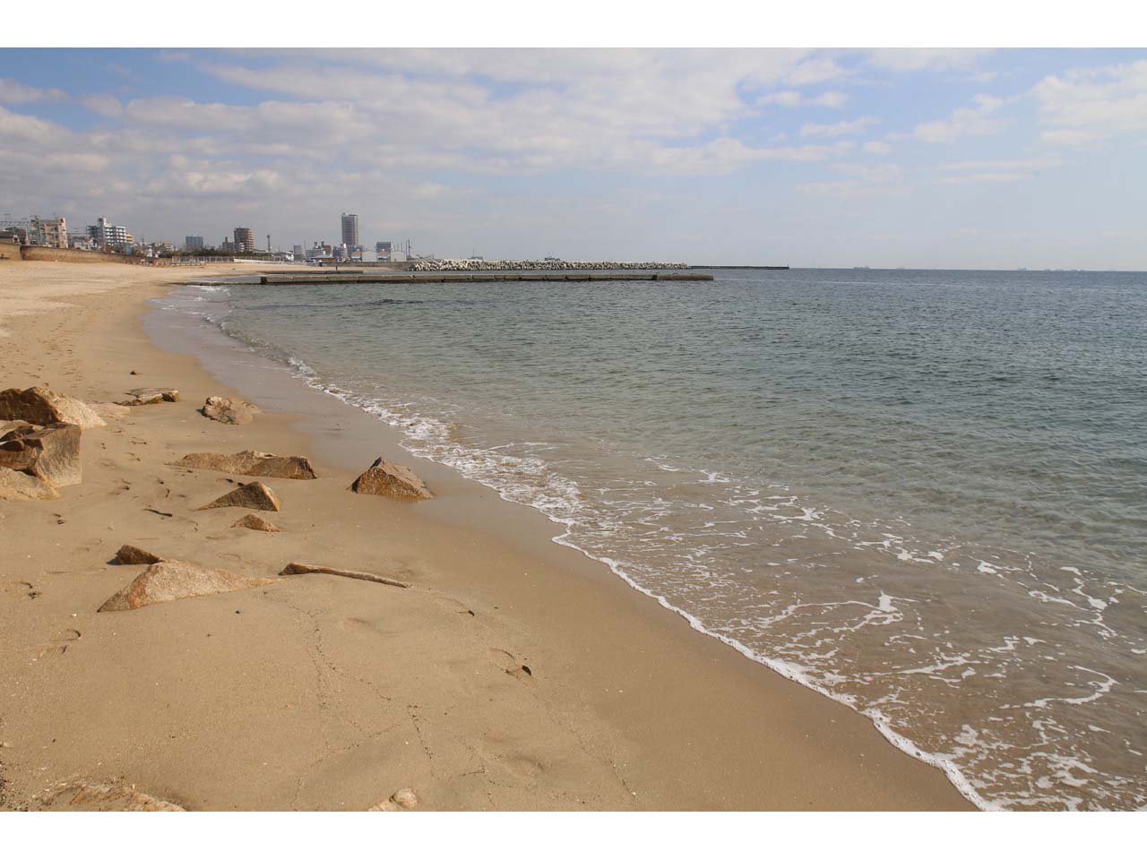 一ノ谷町ベルトコンベア埠頭跡