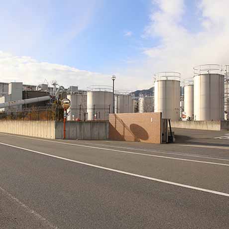 灘浜港湾直線道路