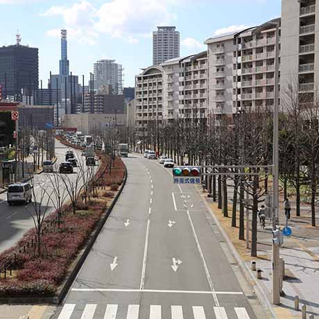 脇浜海岸通歩道橋