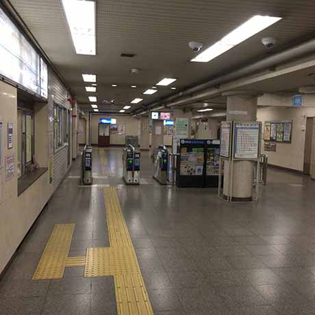 阪神神戸高速線　西元町駅