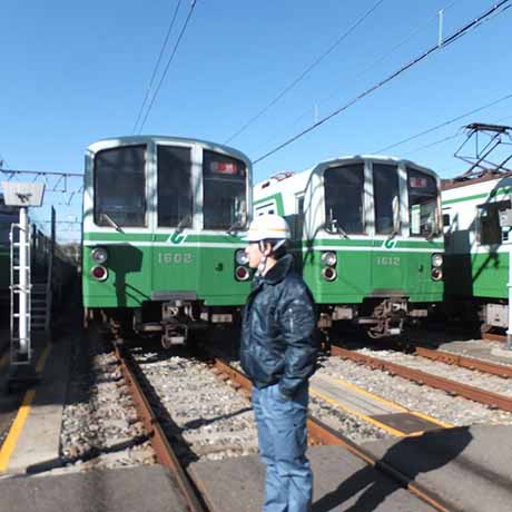 神戸市営地下鉄名谷車両基地