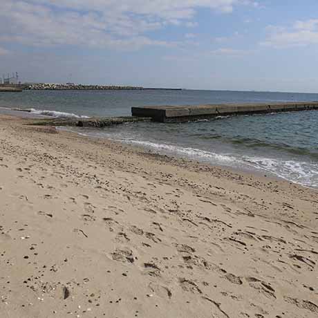 一ノ谷町ベルトコンベア埠頭跡